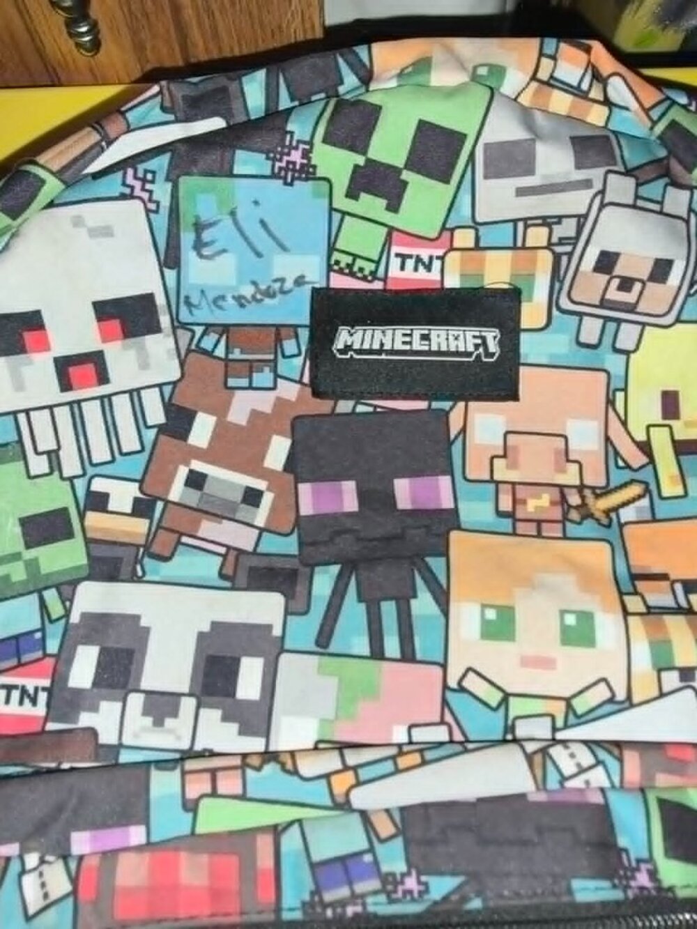 Minecraft Character Chibi Video Game Backpack - Picture 13 of 13